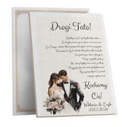 Obraz na płótnie canvas Podziękowania dla Taty BOHO,...