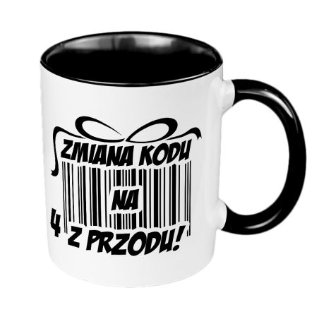Śmieszny kubek 330 ml kolorowy specjalnie na urodziny- zmiana kodu.