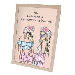 Ramka dla Świadkowej- prośba o zostanie świadkową z...