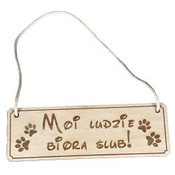 Tabliczka do sesji zdjęciowych dla zwierzaka z okazji...