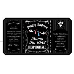 Personalizowana etykieta na alkohol w stylu Jack Daniel's...