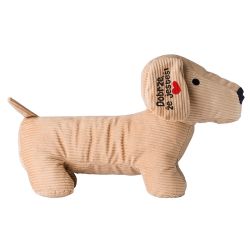 Duży piesek personalizowany z nadrukiem na uszku "Dobrze,...