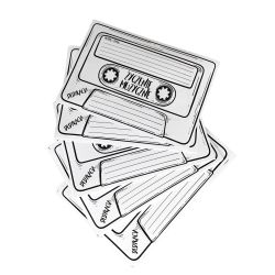 Dekoracyjne karteczki " Życzenie muzyczne"- fajne...