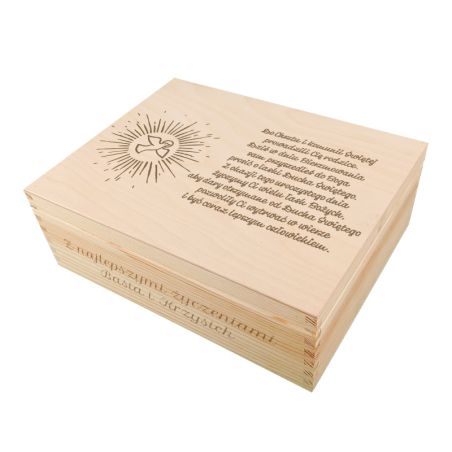 Niezbędnik z okazji Pierwszej Komunii Świętej - "Duch Święty wzór 1".