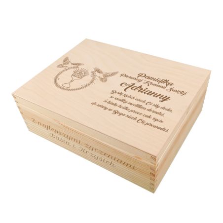 Niezbędnik z okazji Pierwszej Komunii Świętej - "Duch Święty wzór 2".