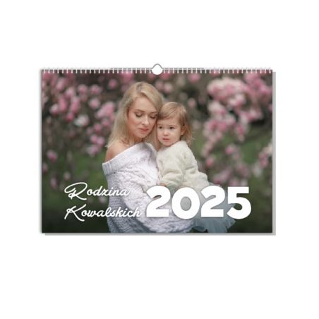 Foto Kalendarz ze zdjęciami rodzinnymi- uniwersalny, świetny na prezent pod choinkę.