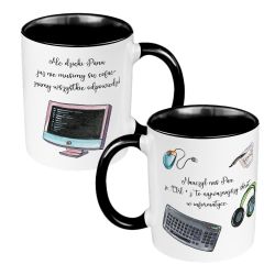 Kubek 330 ml kolorowy na dzień nauczyciela - dla...