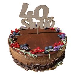 Topper na tort z okazji rocznicy ślubu- podaj która to...