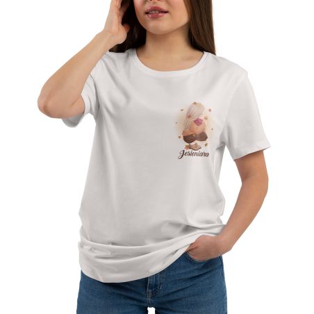 Koszulka damska taliowana "Jesieniara".