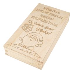 Pudełko na pieniądze na Mikołaja- W tym roku zamiast... 2