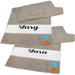 Zestaw 2 ręczników 50 x 100cm "Stary i Stara"- wybierz... 2