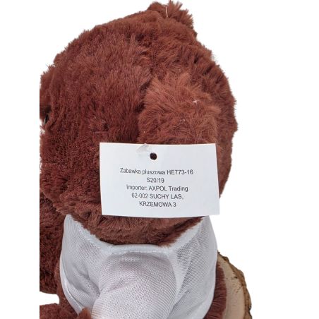 Maskotka miś " Dobrze, że jesteś" - Uroczy pluszowy miś – piękny sposób na okazanie uczuć! 🧸❤️