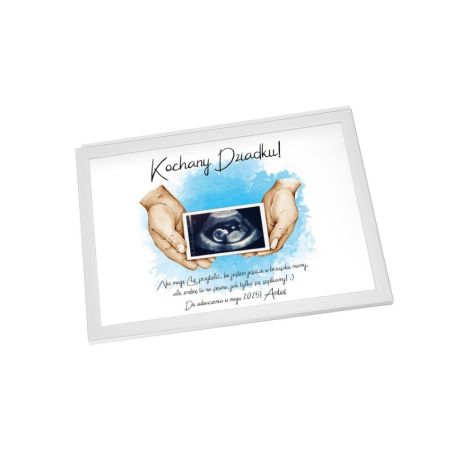 Ramka z USG – Wyjątkowy Sposób na Ogłoszenie Ciąży Przyszłym Dziadkom! 👶💕