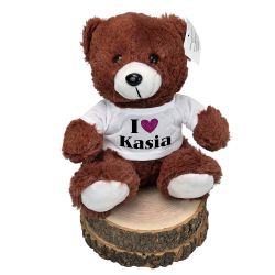 Miś Pluszowy „I ❤️ + imię” – Uroczy prezent prosto z...