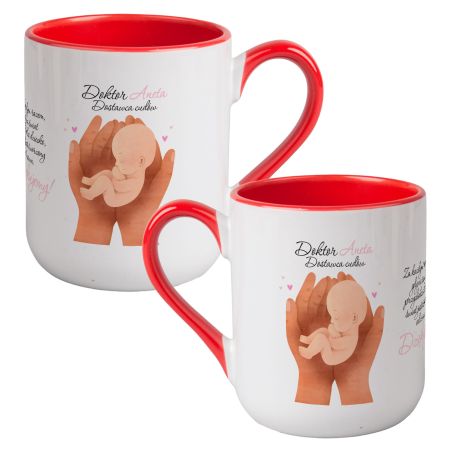 🩺 Kubek kawowy "Doktor dostawca cudów" – idealny dla lekarza z porodówki! 👶☕