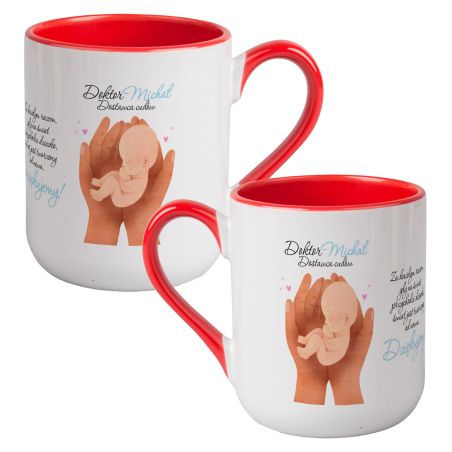 🩺 Kubek kawowy "Doktor dostawca cudów" – idealny dla lekarza z porodówki! 👶☕