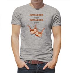 Koszulka „Szwagier nie pyta, szwagier polewa” 😎 2