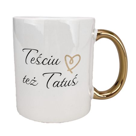 Kubek "Teściowa też mamusia"❤️☕