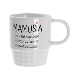 🧡 Kubek personalizowany dla Mamy lub Taty – z imionami i... 2