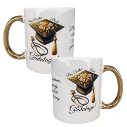 🎓 Kubek z okazji obrony tytułu – Magister, Inżynier, Doktor