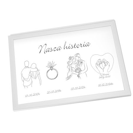 Ramka  "Nasza Historia"