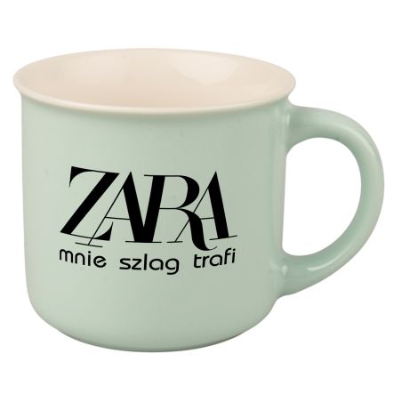 Kubek "ZARA mnie szlag trafi" 360 ml – z humorem i charakterem!