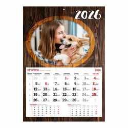 Kalendarz uniwersalny jednodzielny A3 z Twoim zdjęciem 2