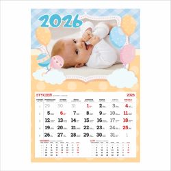 Kalendarz dziecięcy jednodzielny A3 z Twoim zdjęciem. 2