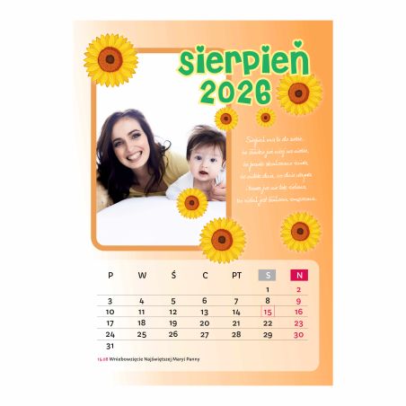 Foto‑Kalendarz ze zdjęciami dla Babci i Dziadka – prezent z sercem!
