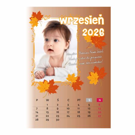 Foto‑Kalendarz ze zdjęciami dla Babci i Dziadka – prezent z sercem!