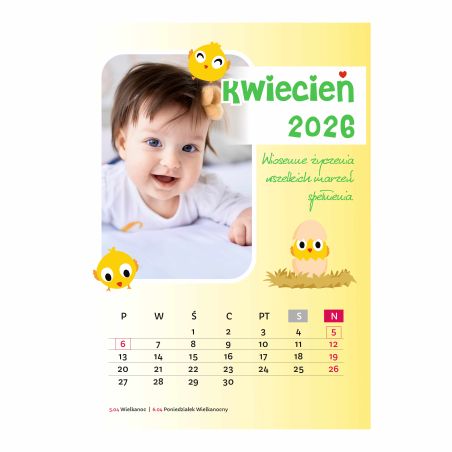 Foto‑Kalendarz ze zdjęciami dla Babci i Dziadka – prezent z sercem!