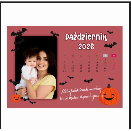 Foto kalendarz ze zdjęciami.