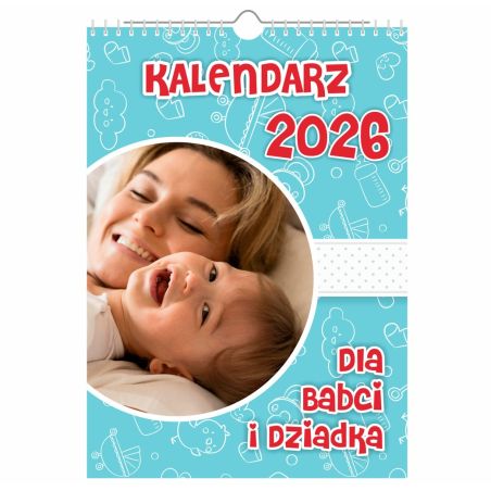 Foto Kalendarz ze zdjęciami specjalnie dla babci i dziadka - wzór 5.