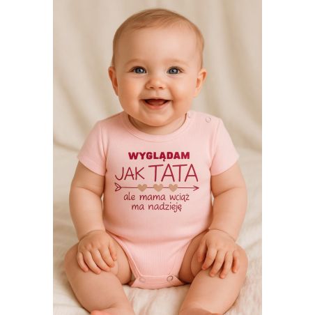 Body niemowlęce „Wyglądam jak tata, ale mama wciąż ma nadzieję”