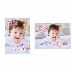 Foto Kalendarz ze zdjęciami - dziecięcy-podaj imię dziecka.
