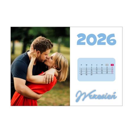 Foto kalendarz ze zdjęciami.