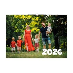 Foto kalendarz ze zdjęciami.