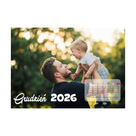 Foto kalendarz ze zdjęciami.