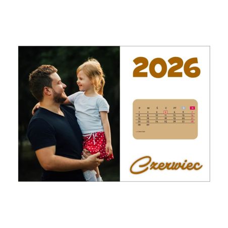 Foto kalendarz ze zdjęciami.