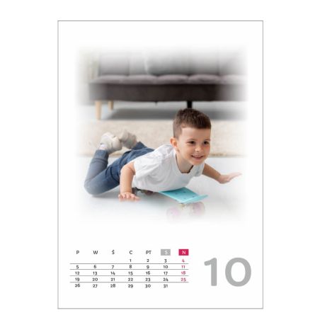 Foto Kalendarz ze zdjęciami Twojej Rodziny, dzieci, przyjaciół czy zwierząt- z dedykacją, świetny na prezent.