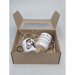 Zestaw Kubków dla Pary 400 ml – Mąż Boskiej Żony & Żona... 2