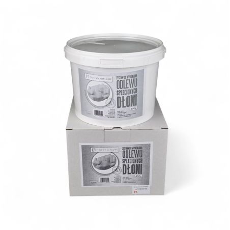 Zestaw do wykonania odlewu splecionych dłoni 3D – 450 g ✨🤍