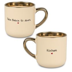 ☕✨ Kubek dla Babci – „Taka Babcia to skarb” ✨☕