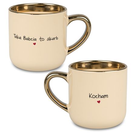 ☕✨ Kubek dla Babci – „Taka Babcia to skarb” ✨☕