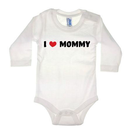 Body niemowlęce I ❤️ Mommy – urocze, wygodne i pełne miłości! 💕