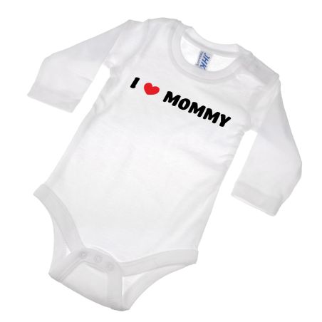 Body niemowlęce I ❤️ Mommy – urocze, wygodne i pełne miłości! 💕