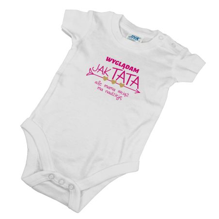 Body niemowlęce „Wyglądam jak tata, ale mama wciąż ma nadzieję”