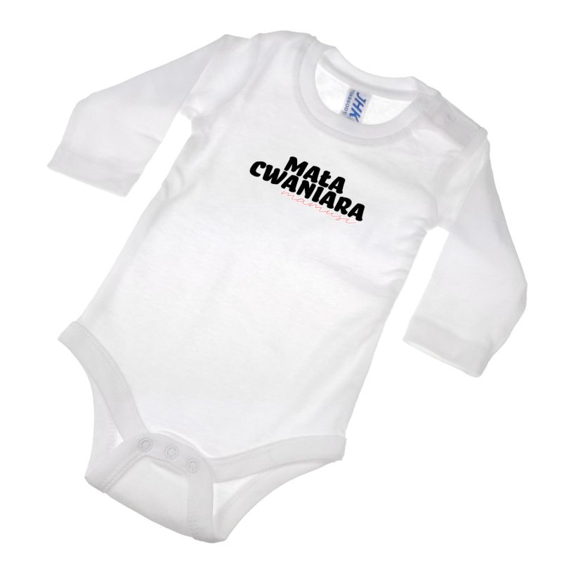 Body niemowlęce „Mała Cwaniara Mamusi” – urocze, wygodne i pełne miłości 👶💖