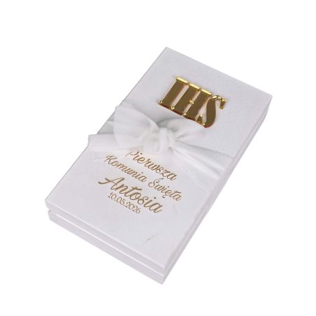 Wyjątkowe pudełko na pieniądze – pamiątka pierwszej Komunii Świętej 🎯