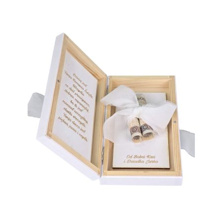 Wyjątkowe pudełko na pieniądze – pamiątka pierwszej Komunii Świętej 🎯